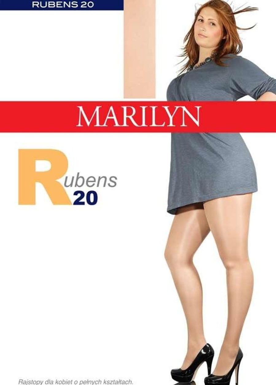 Marilyn | Marilyn Marilyn Bequeme Strumpfhose Fur Frauen Mit Etwas Uppigerer Figur Rubens 20 Den