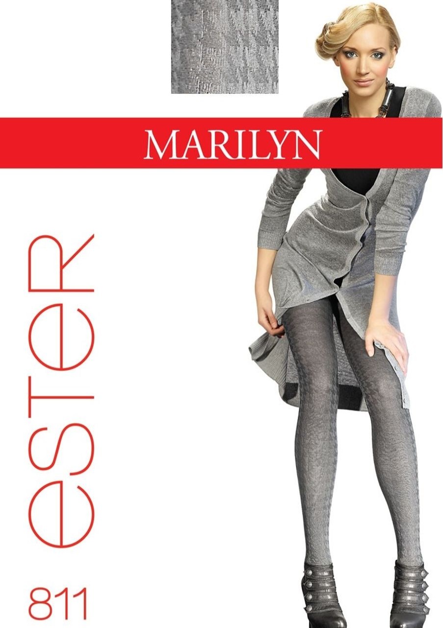 Marilyn | Marilyn Marilyn Gemusterte Baumwollstrumpfhosen Ester, 120 Den