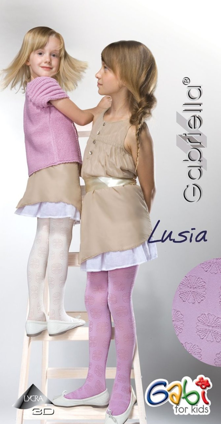 Gabriella | Gabriella Gabriella Strumpfhose Mit Blumenmuster Fur Madchen Lusia