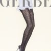 Gerbe | Gerbe Gerbe Edle Strumpfhose Mit Geometrischem Muster Eclipse