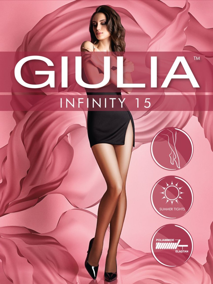 Giulia | Giulia Transparente Seidige Sommerstrumpfhose Infinity 15 Von Giulia