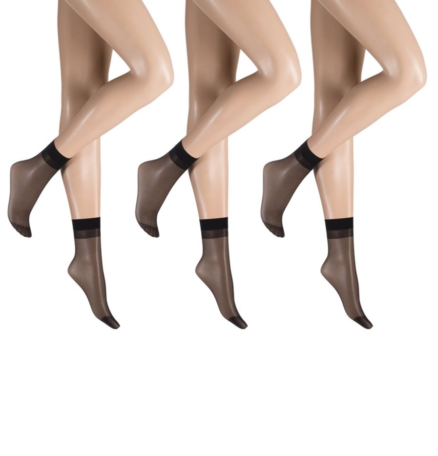 Hudson | Hudson Transparente Matte Feinsockchen Simply 20 Von Hudson - 3-Pack!