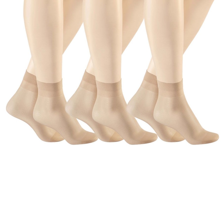 Hudson | Hudson Transparente Matte Feinsockchen Simply 20 Von Hudson - 3-Pack!