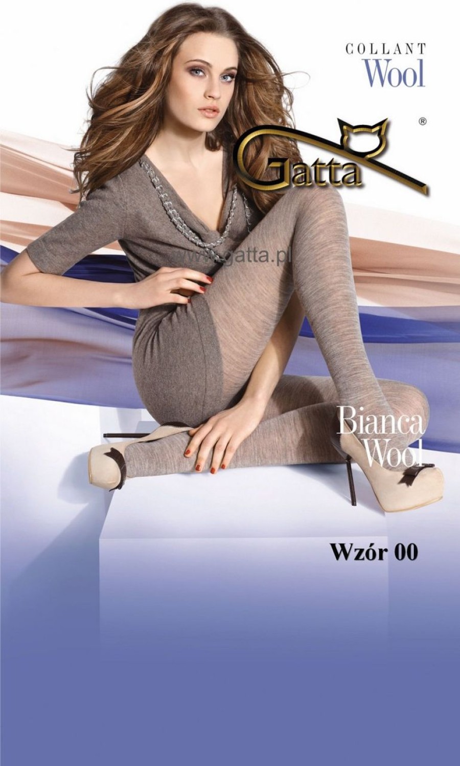 Gatta | Gatta Gatta Warme Strumpfhose Aus Wolle Bianca Wool