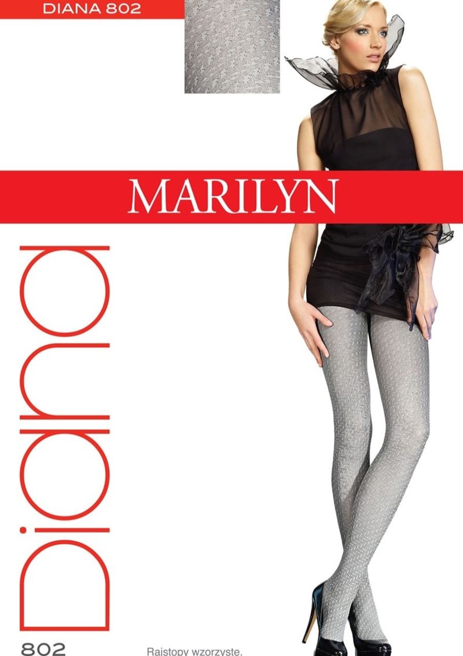 Marilyn | Marilyn Marilyn Elegante Strumpfhosen Mit Dezentem Muster Diana 40 Den